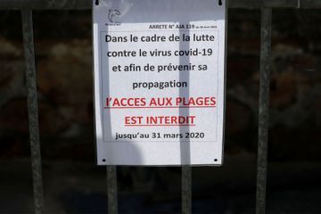 Coronavirus : les plages fermées après de fortes affluences irresponsables