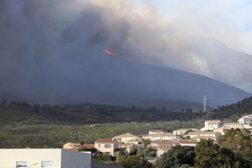 Coup de vent et incendies sur la Corse après le passage de la tempête Ciara