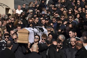 En images, les funérailles d'Yvan Colonna en Corse