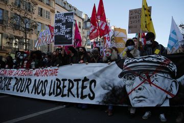 La France manifeste pour la défense des libertés