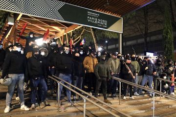 Marc de Cacqueray-Valmenier, un des membres des Zouaves arrêté