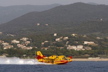 Un incendie ravage la Corse