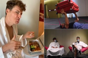 Coronavirus : la longue attente des coureurs cyclistes confinés à l'hôtel aux Emirats
