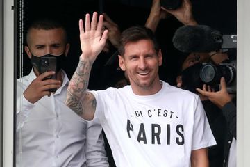 En images : l'arrivée de Lionel Messi à Paris