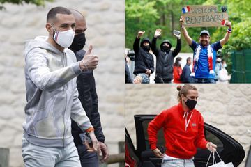 En images : Les Bleus à Clairefontaine, 