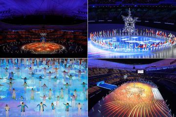 En images, les Jeux Olympiques disent au revoir à Pékin