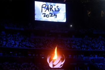En images : Paris 2024 prend le relais de Tokyo
