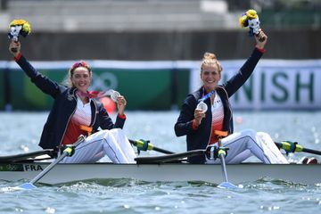 JO-2020 - Aviron : Claire Bové et Laura Tarantola médailles d'argent en deux de couple poids légers