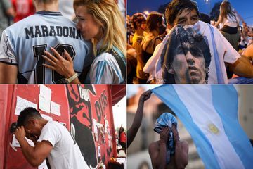L'Argentine pleure son dieu Maradona