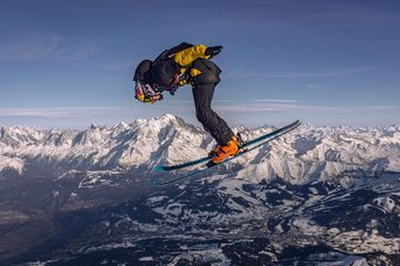 Le saut vertigineux de Fred Fugen à La Clusaz