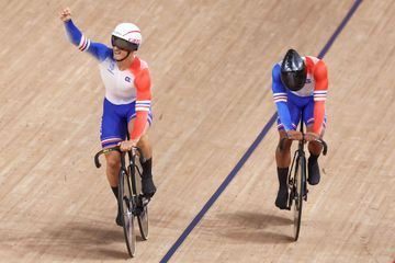 Les Français par équipe remportent le bronze en cyclisme sur piste