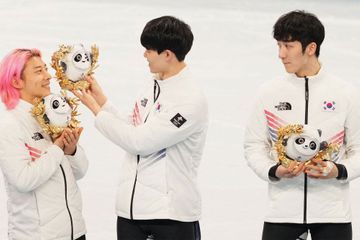 2022 02 16T142954Z 25430301 SP1EI2G13TNCQ RTRMADP 3 OLYMPICS 2022 SHORTTRACK
