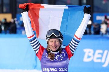 Pékin 2022 : l'émotion de Chloé Trespeuch, vice-championne olympique de snowboard cross