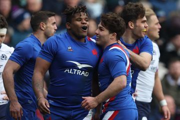 Rugby : la France donne la leçon à l'Ecosse