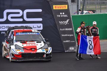 Sébastien Ogier, champion du monde des rallyes pour la 8e fois