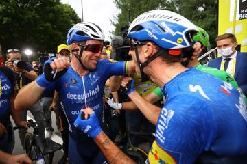 Tour de France : Cinq ans après sa dernière victoire, Mark Cavendish s'impose à Fougères