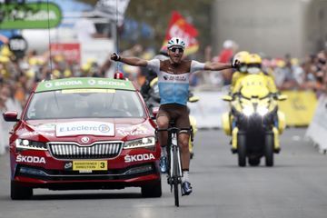 Tour de France: le Français Peters remporte la première étape pyrénéenne