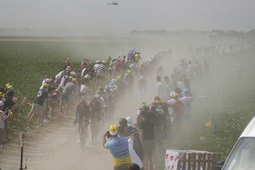 Tour de France : Les plus belles photos de l'étape du jour, l'enfer des pavés