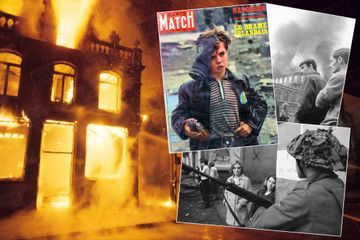 Dans les archives de Match - 1969, l'Irlande du Nord prend feu
