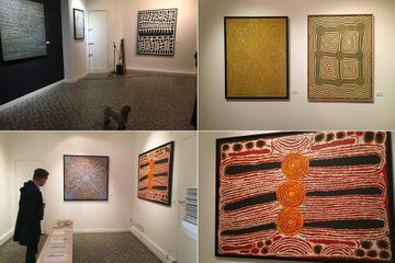 Des peintures aborigènes en fête