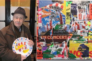 Mort de Jacques Villeglé, l'affichiste libre