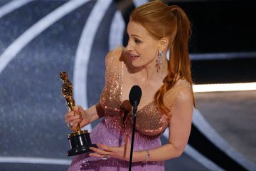 Oscars 2022 : Jessica Chastain, meilleure actrice pour «Les Yeux de Tammy Faye»