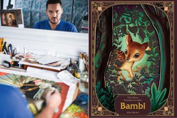 Benjamin Lacombe, la véritable histoire de Bambi