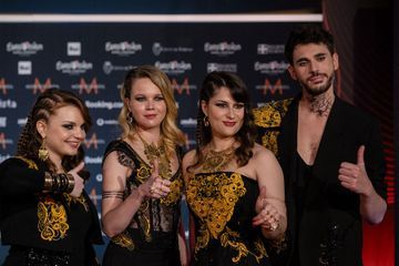 En images : à une semaine de l'Eurovision, le groupe français se prépare et dévoile son clip