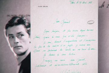 Exclusif : Alain Delon relit sa lettre émouvante adressée au Général dans 