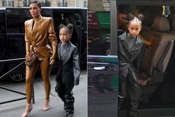 A Paris, Kim Kardashian et sa fille North sont de sortie à... La Chapelle