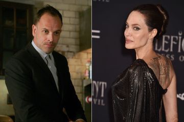 Angelina Jolie en visite chez son premier mari, Jonny Lee Miller