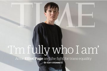 Après avoir annoncé qu'il était transgenre, Elliot Page se dévoile pour la première fois