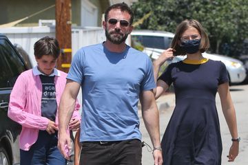 Ben Affleck fête ses 49 ans entouré de ses enfants