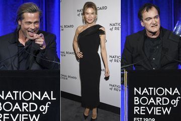 Brad Pitt, Renée Zellweger et Quentin Tarantino sacrés à New York