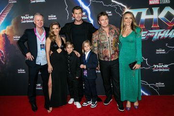 Chris Hemsworth et Elsa Pataky, en famille pour l'avant-première de «Thor: Love And Thunder»