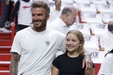 David Beckham et Harper, joyeuse virée père-fille à Venise : 