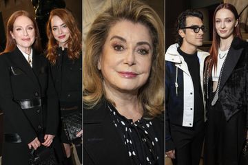 Emma Stone, Catherine Deneuve... Les célébrités assistent au défilé Louis Vuitton