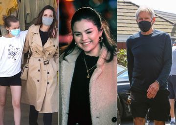 Flâneries de stars : Angelina Jolie, Selena Gomez et Harrison Ford