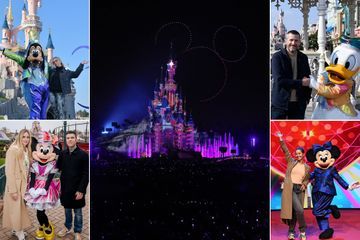 Disneyland Paris fête ses 30 ans en compagnie de Guillaume Canet, Audrey Lamy, Chiara Ferragni...