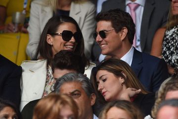 Hayley Atwell et Tom Cruise, de sortie à Wimbledon