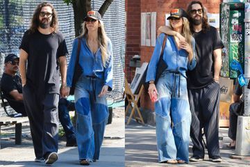 Heidi Klum et Tom Kaulitz, tendres baisers et gestes d'affections dans les rues de New York