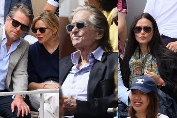 Isabelle Huppert en famille, Nadiya de retour Les stars en tribunes de  Roland-Garros