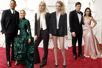 Jada Pinkett Smith et Will Smith, Mila Kunis et Ashton Kutcher... Les couples sur le tapis rouge des Oscars