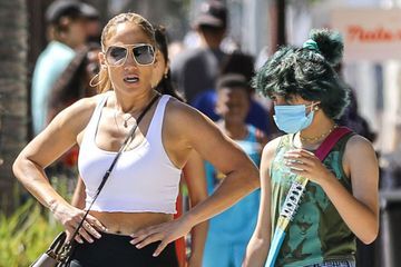 Jennifer Lopez, virée shopping avec sa fille Emme