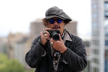 Johnny Depp en Espagne pour promouvoir son dernier film