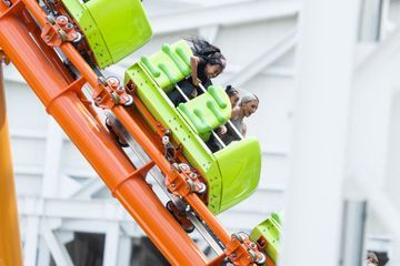 Kim Kardashian, parc d'attraction et shopping avec ses filles