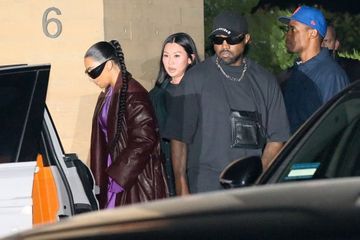 Kim Kardashian et Kanye West, dîner entre amis