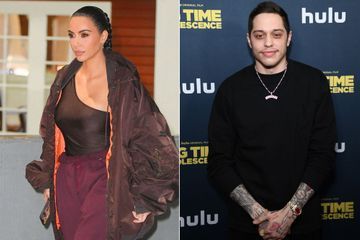 Kim Kardashian et Pete Davidson complices pour l'anniversaire de l'acteur