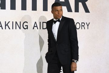 Kylian Mbappé, star de l'amfAR