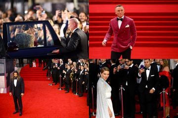 Léa Seydoux, Daniel Craig... tapis rouge glamour pour la première de James Bond